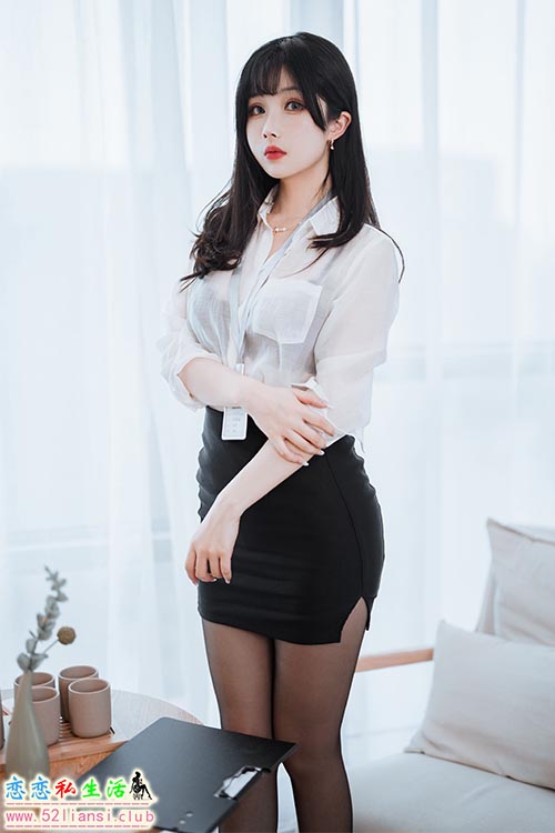 [美图精选]738-rioko凉凉子-黑丝ol制服【20P+3V/129M】