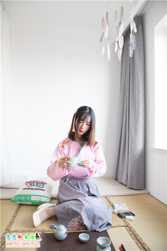 [物恋传媒] No.109 猫耳-小众汉服与肉丝的巧妙搭配（带视频）【119P+1V/2.06G】