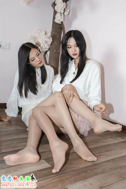 [SiHua思话]JPD060 艺沫&橙子樱花树下的双丝女神【44P/47M】