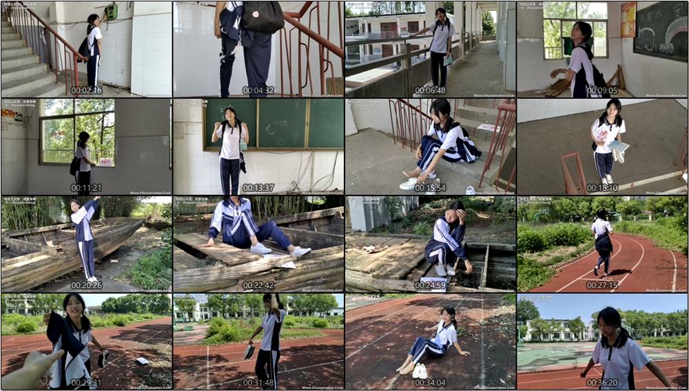[初夏女神]045期 点点~《旧梦青春》六一儿童节重返母校(带视频)【172P+1V/6.61G】