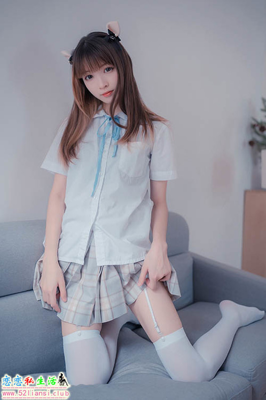 [喵糖映画] 裙美 JKL.019 猫耳JK制服【45P/297M】