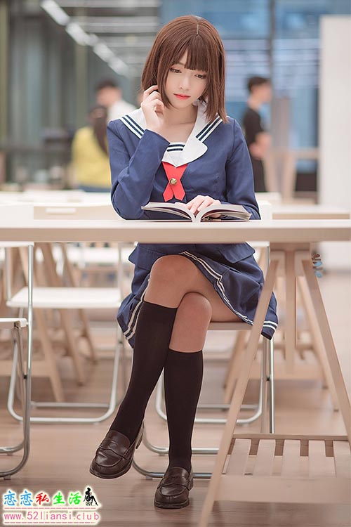 [美图精选]990-大大卷卷小卷-加藤惠校服【19P/45M】