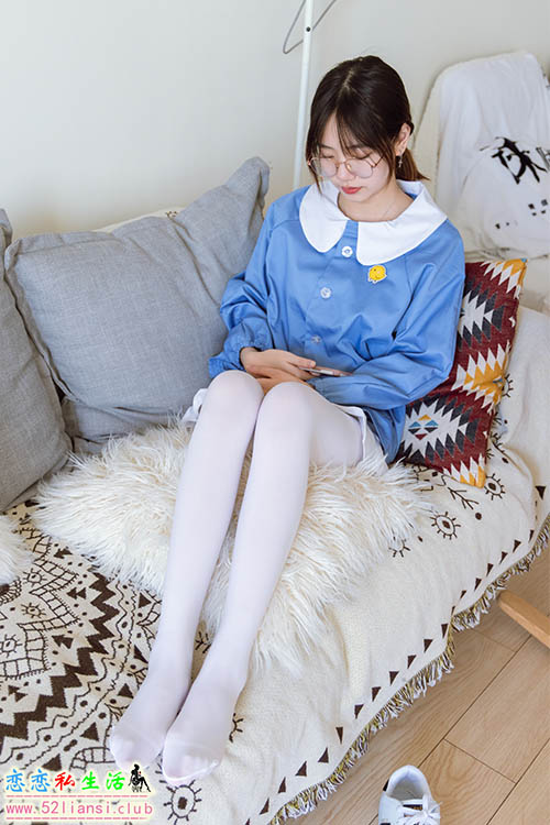 [袜啵啵] 093期 小甜豆-贝壳头、厚白丝(带视频)【132P+1V/5.96G】