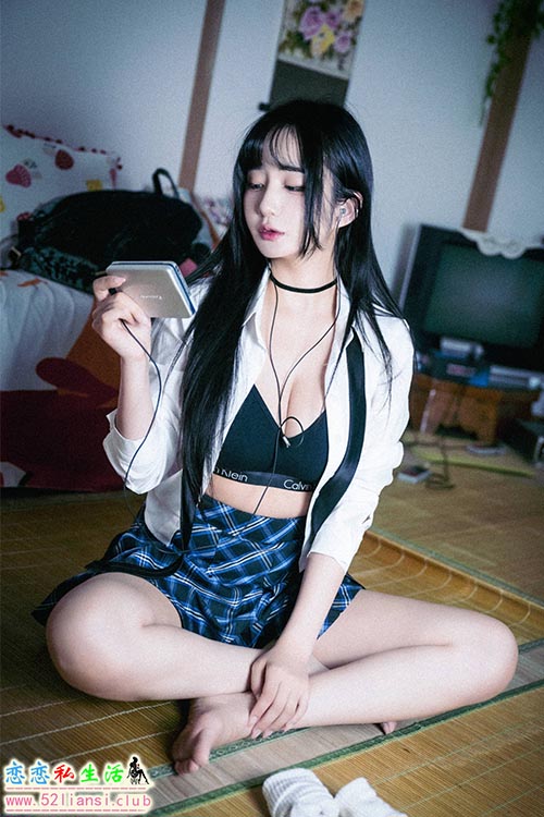 [美图精选]790-[PINK] Jina - Jina's school uniform life-Dark ver【53P/174M】