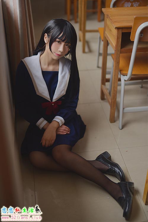 [美图精选]629-九曲Jean-JK露脐制服【30P/113M】