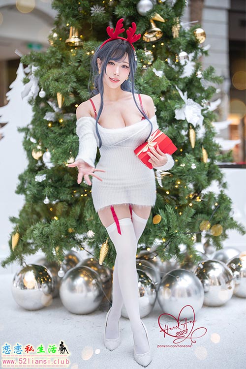 [美图精选]1076-Hane Ame 雨波-Original 2023 White Christmas Moose Onesan【36P/88M】