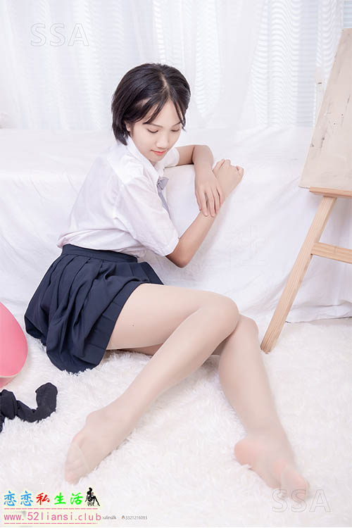 [SSA丝社]超清写真 No.181 小佩 酒窝少女JK制服肉丝黑袜穿搭示范【135P/1.44G】