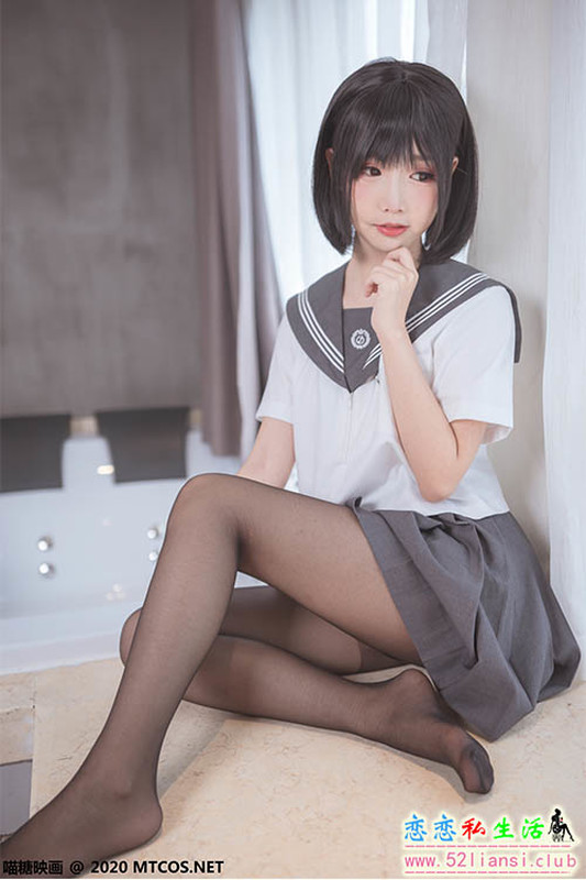 [喵糖映画] 裙美 JKL.017 黑丝JK制服【21P/270M】