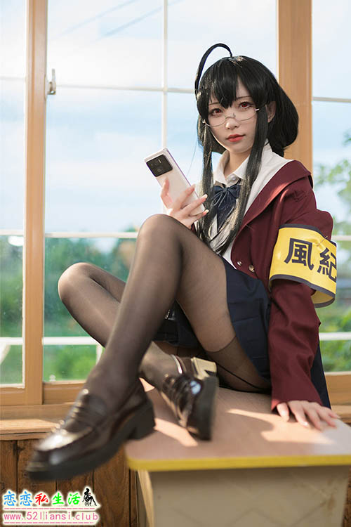 [美图精选]419-花铃-大凤JK-放学后风纪委员【71P/117M】