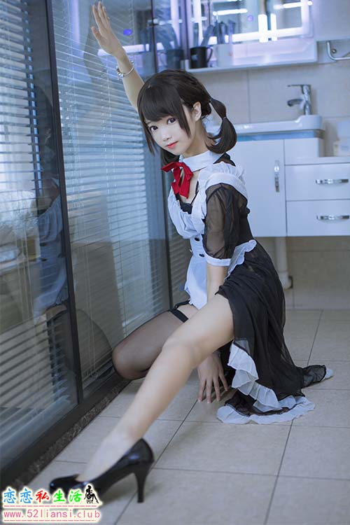 [美图精选]1081-羽天shine-黑色女仆【36P/133M】