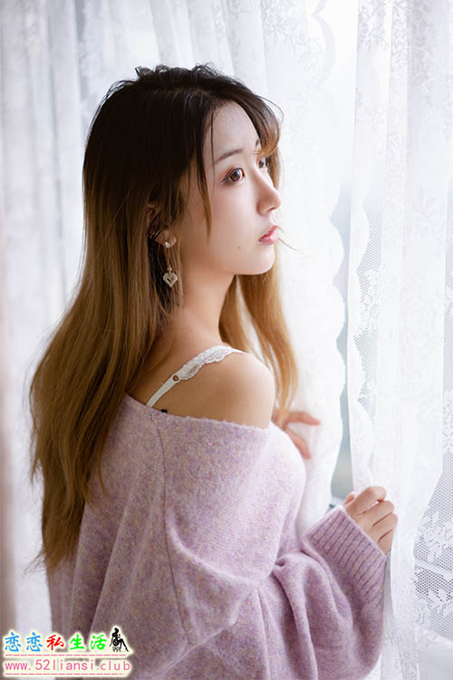 [黑川] NO.030 紫色毛衣【14P/134M】