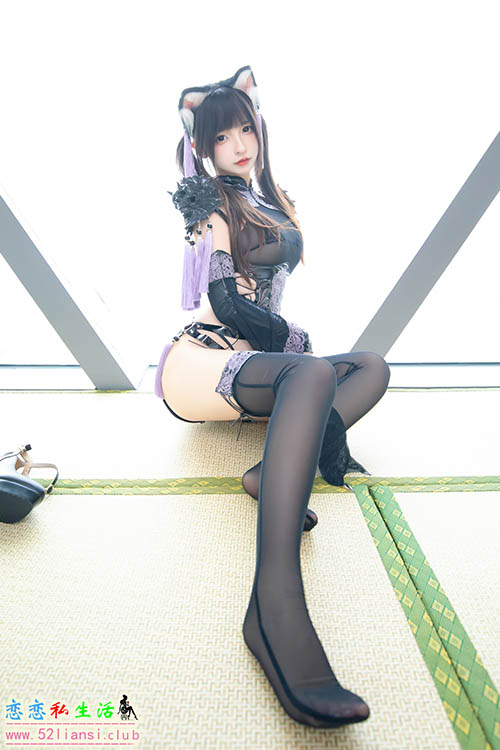 [神楽板真冬] VOL.129《旗袍猫女》【75P+2V/222M】