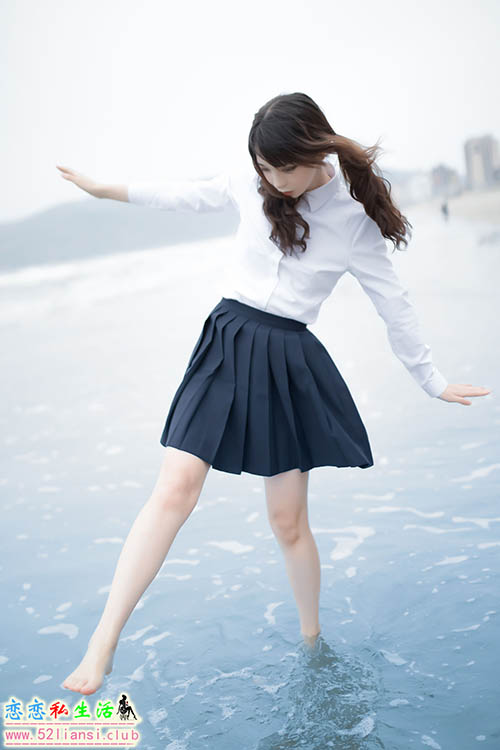 [疯猫ss]NO.042眠海歌-黑色JK制服【28P/25M】