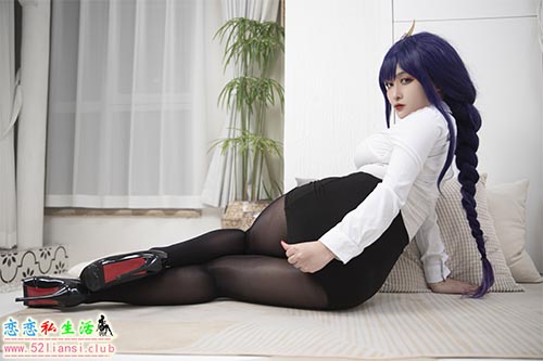 [美图精选]870-洛璃 LoLiSAMA-雷电将军OL【47P/84M】