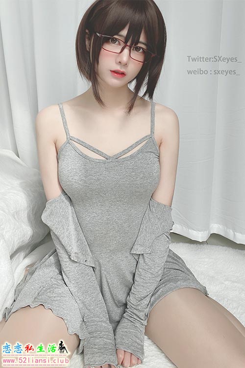 [美图精选]622-眼酱大魔王w- 肉丝连衣裙【30P/75M】