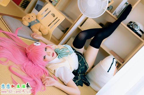 [美图精选]503-瓦斯塔亚小龙虾-校服【17P/80M】