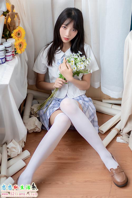 [美图精选]1032-西瓜少女(西呱呀呀呀)-JK校服【48P/65M】