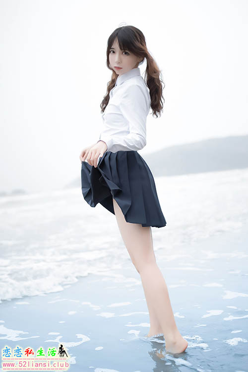 [疯猫ss]NO.042眠海歌-黑色JK制服【28P/25M】