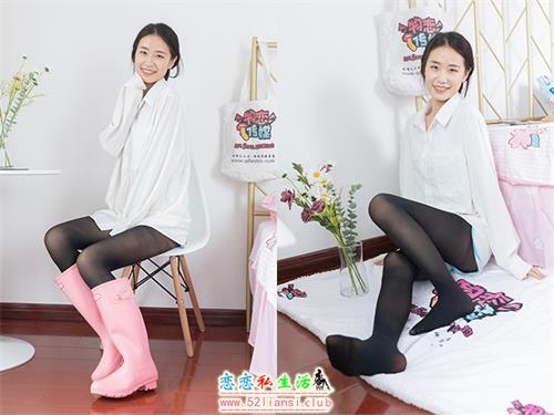 [物恋传媒] No.1455 菜菜-粉色小雨靴(带视频)【138P+1V/3.88G】视频下载
