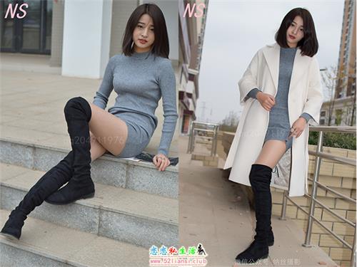 纳丝摄影-NO.056 李媛媛1 肉丝紧身裙(带视频)【67P+1V/317M】