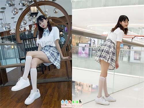 [SiHua思话]No.127 诗韵 商场里的JK女孩【44P/63M】