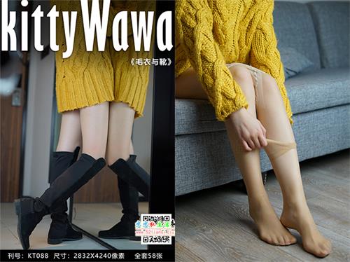 [袜小喵]KT088《毛衣与靴》【59P/52.7M】视频下载