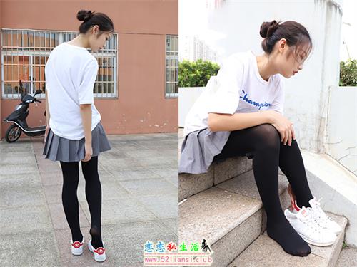 大西瓜爱牙膏-S064 百褶裙厚黑小白鞋【323P/1.05G】视频下载