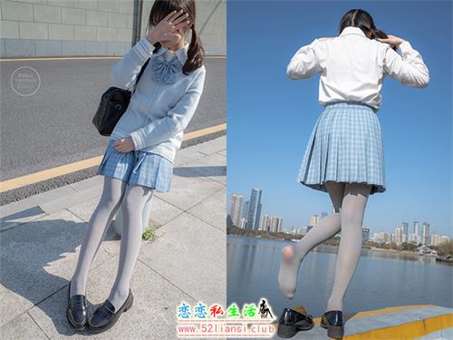 [森萝财团]-有料030 小香 户外公园里的JK制服灰丝美腿【100P/1.39G】视频下载