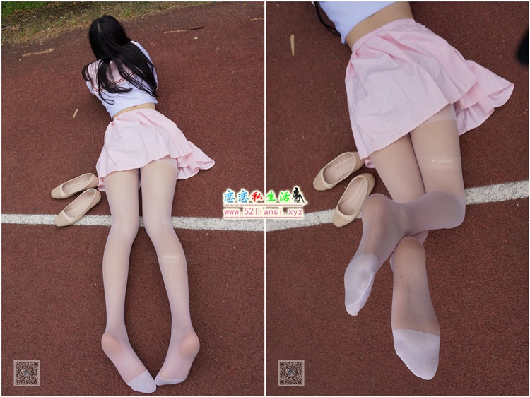 妖精糖果081-甜甜-运动场的白丝袜【60P/53M】