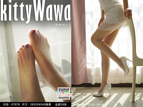 [袜小喵]KT070《白色恋人》【59P/42M】视频下载