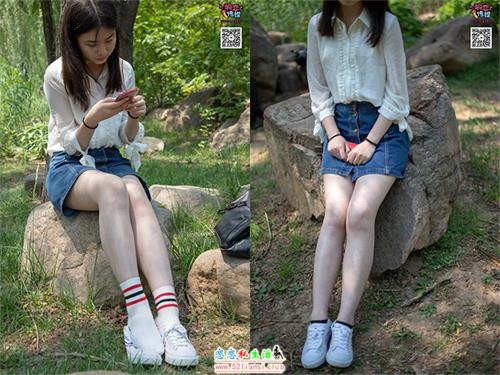[物恋传媒] No.009 纯纯的邻家小妹哦，小白鞋下藏着什么样的棉袜呢【187P/1.26G】视频下载