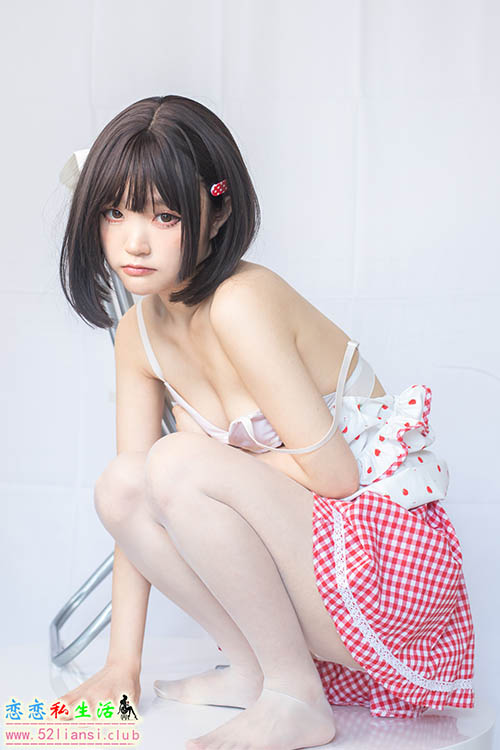 [美图精选]280-神沢永莉-粉色格子裙【19P/47M】