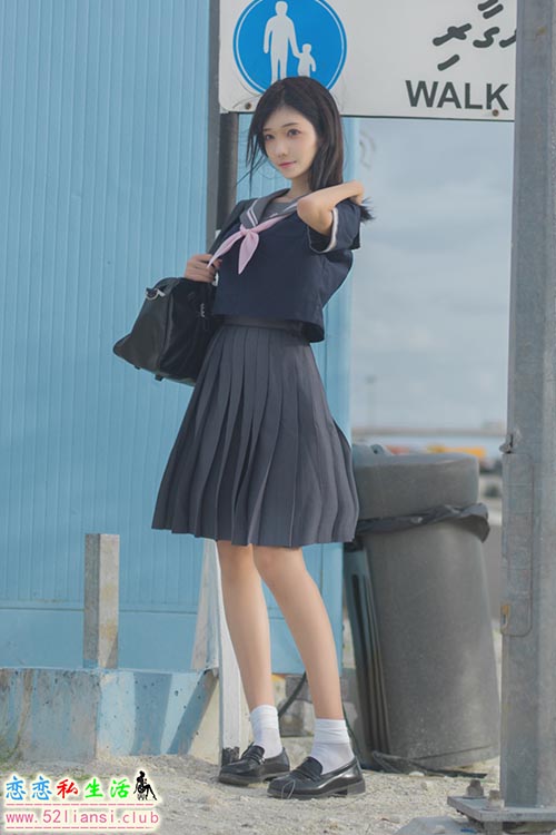 [南桃Momoko] 20-蓝色JK制服【12P/16M】