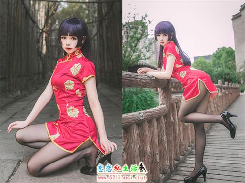 [美图精选]546-巧克力小圆面包-五更琉璃 新春旗袍【22P/56M】视频下载