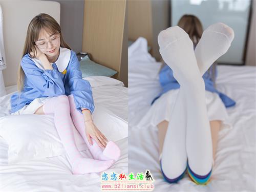 [袜啵啵] 229期 稚予-板鞋、皮鞋、两双大腿袜(带视频)【155P+1V/5.9G】视频下载