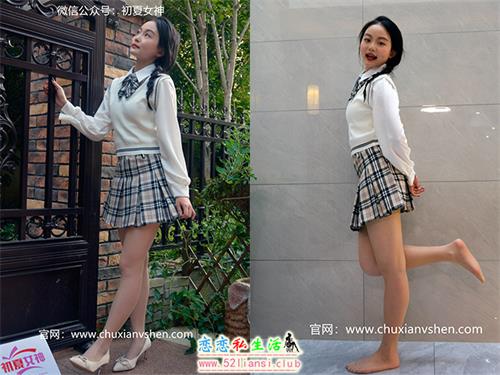 [初夏女神]066期 双双~【改良JK套】JK套室内拍摄(带视频)【125P+1V/4.83G】视频下载
