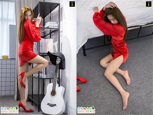 [IESS异思趣向] 丝享家708：羽西-红纱的美艳 [97P]视频下载