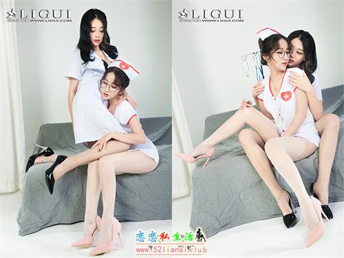[Ligui丽柜] 2021.06.25《双生花-医护情缘》小智贤&汐汐【86P/103M】视频下载