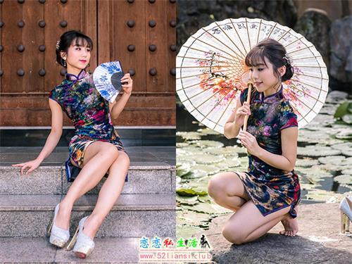 [街拍丝足]194-余宸 短旗袍高跟美腿【131P/204M】视频下载
