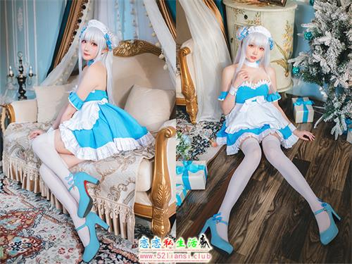 [美图精选]552-瓜希酱-碧蓝航线 小天鹅女仆【22P/47M】视频下载