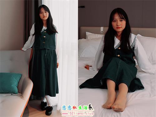 [初夏女神]005期 沙沙~牛仔M码长裙搭小黑皮鞋(带视频)【112P+1V/5.25G】视频下载