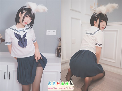 [面饼仙儿] NO.051 面饼兔耳JK【17P/170M】