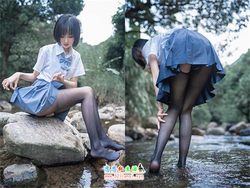 [木绵绵OwO] 22-水色溪边制服【52P/178M】视频下载