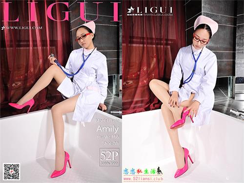 [Ligui丽柜] 2020.06.01 网络丽人 Model Amily【53P/117M】视频下载