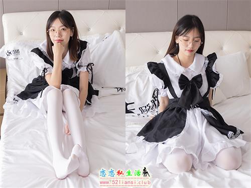 [袜啵啵] 195期 小甜豆-黑皮鞋、厚白丝、女仆装(带视频)【135P+1V/5.56G】视频下载