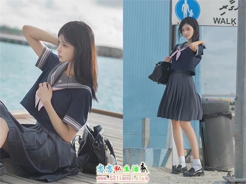 [南桃Momoko] 20-蓝色JK制服【12P/16M】视频下载