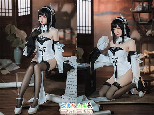 [美图精选]931-焖焖碳-碧蓝航线 鎮海 白黑礼服【23P/56M】视频下载