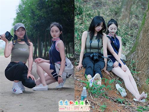 [初夏女神]048期 点点、双双~《姐妹出行》夏季登山记(带视频)【163P+2V/7.05G】视频下载