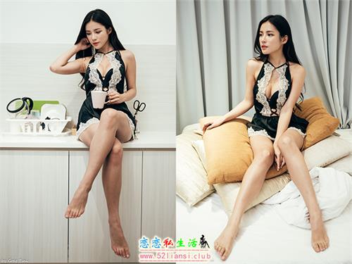 [街拍丝足]293-长腿美模 Vivi - 睡衣居家【71P/237M】视频下载