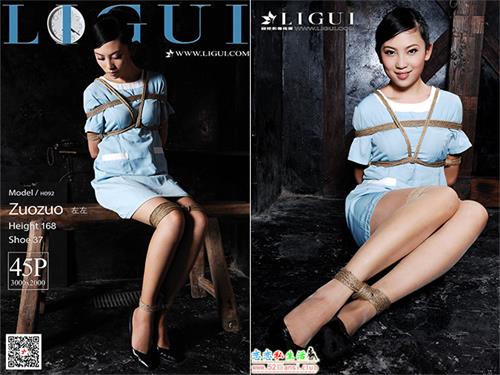 [Ligui丽柜] 2020.02.23 网络丽人 Model 左左【46P/112M】视频下载